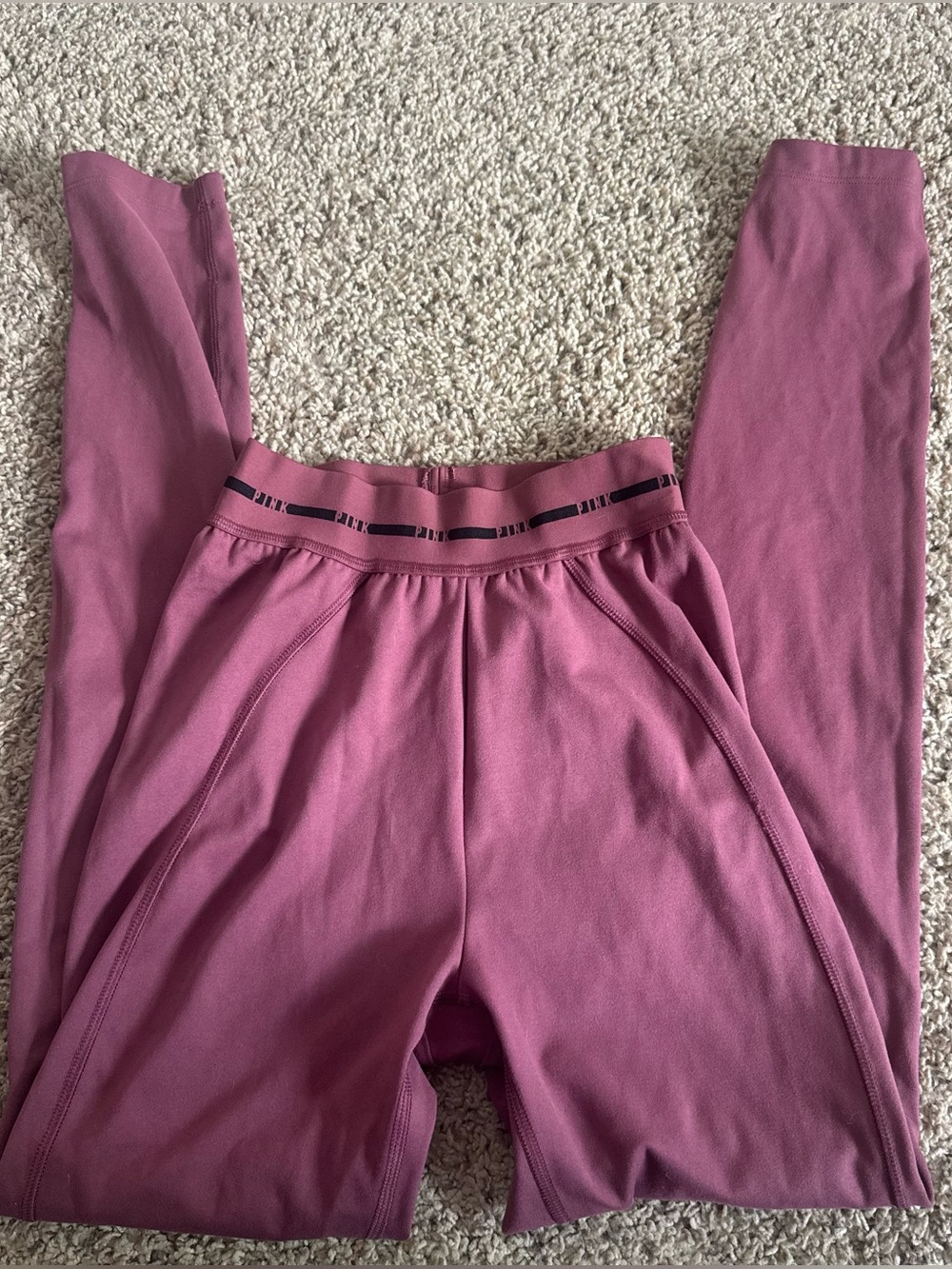 Victoria’s Secret PINK High-Waist Seam Athletic Leggings Women's Size Small